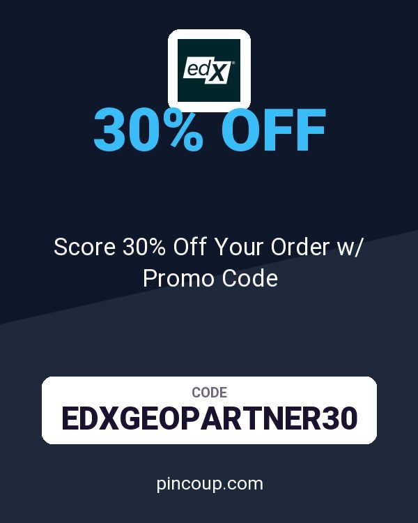 edX coupon: Score 30% Off Your Order w/ Promo Code