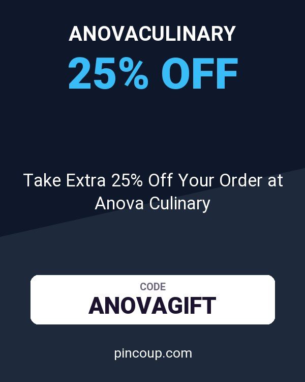 Take Extra 25% Off Your Order at Anova Culinary