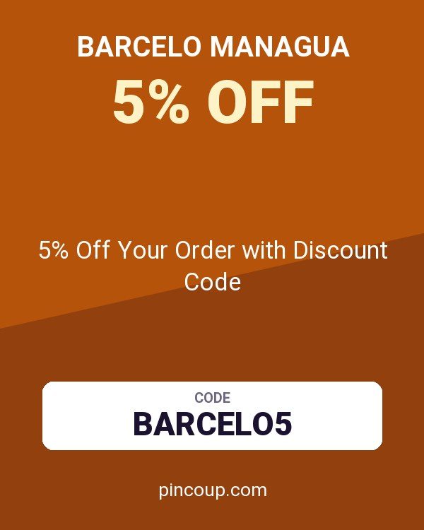 Barcelo Managua coupon: 5% Off Your Order with Discount Code