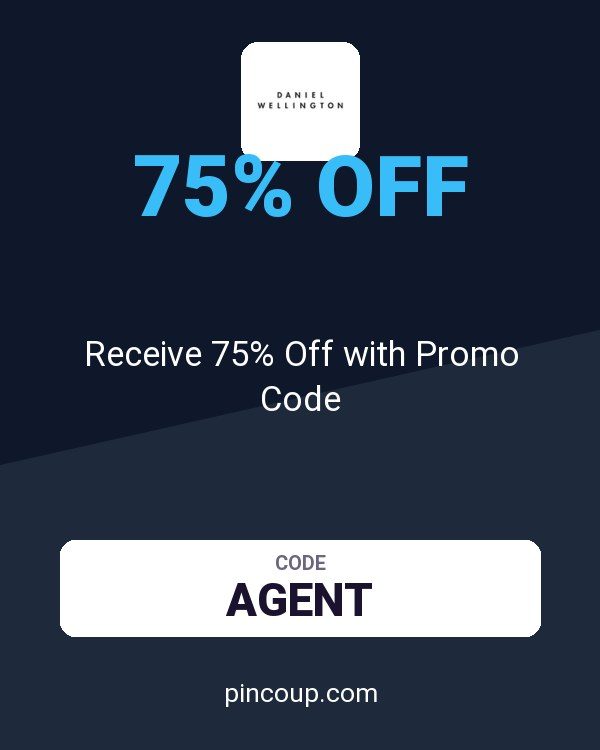 Daniel Wellington coupon: Receive 75% Off with Promo Code