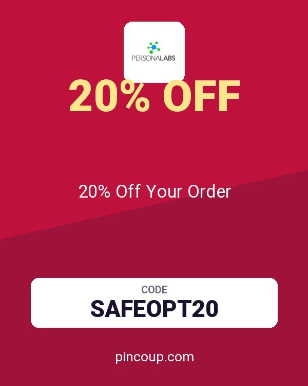 PersonaLabs coupon: 20% Off Your Order