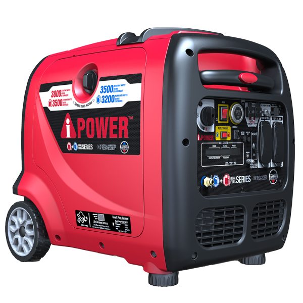 3800W Dual Fuel Portable Inverter Generator Electric start With CO Alert SUA3800iED at AiPower