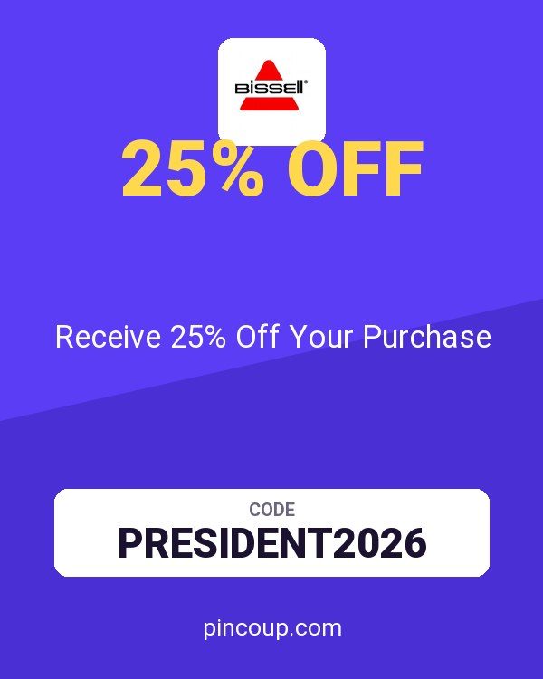 Bissell coupon: Receive 25% Off Your Purchase