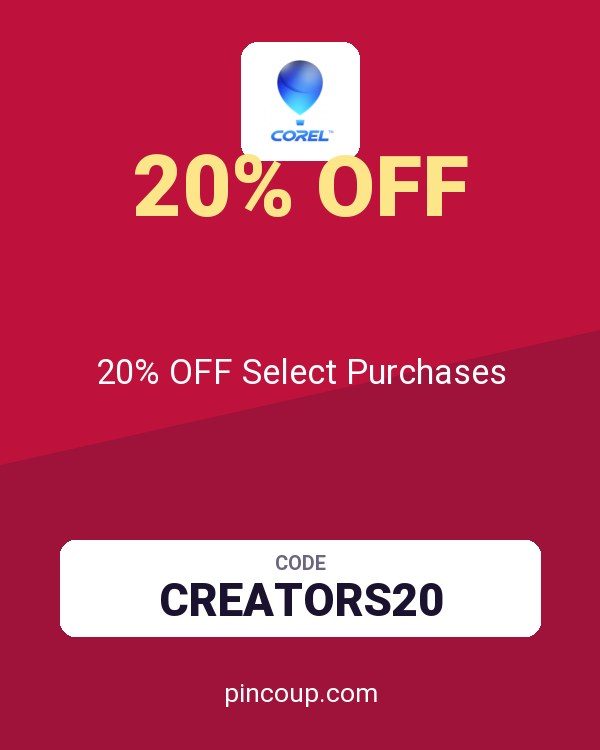 Corel, Roxio & Pinnacle | Multimedia Software coupon: 20% OFF Select Purchases