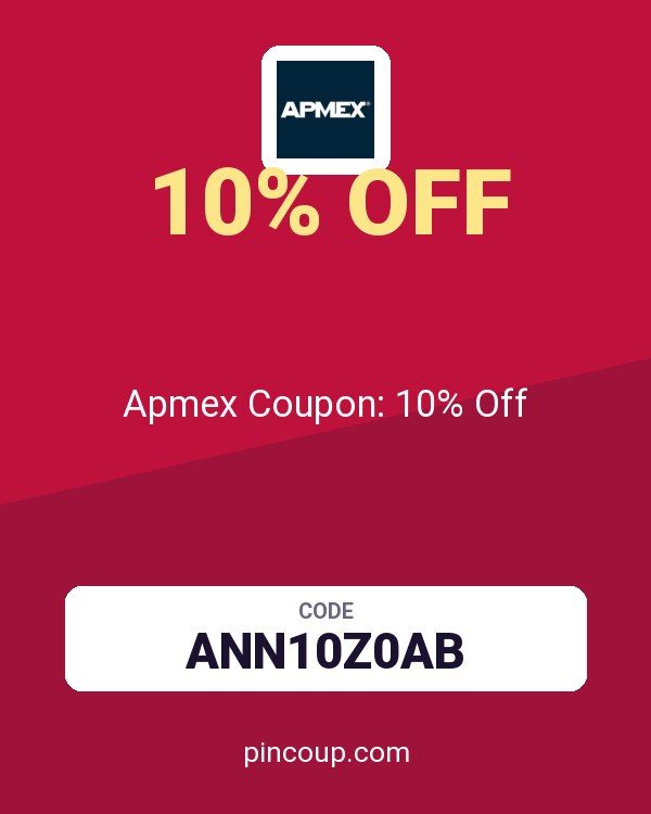 Apmex Coupon: 10% Off