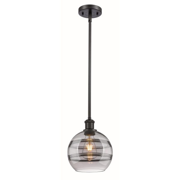 Innovations Lighting Bruno Marashlian Rochester 8 Inch Mini Pendant Rochester - 516-1S-OB-G556-8SM - Industrial at 1-800Lighting