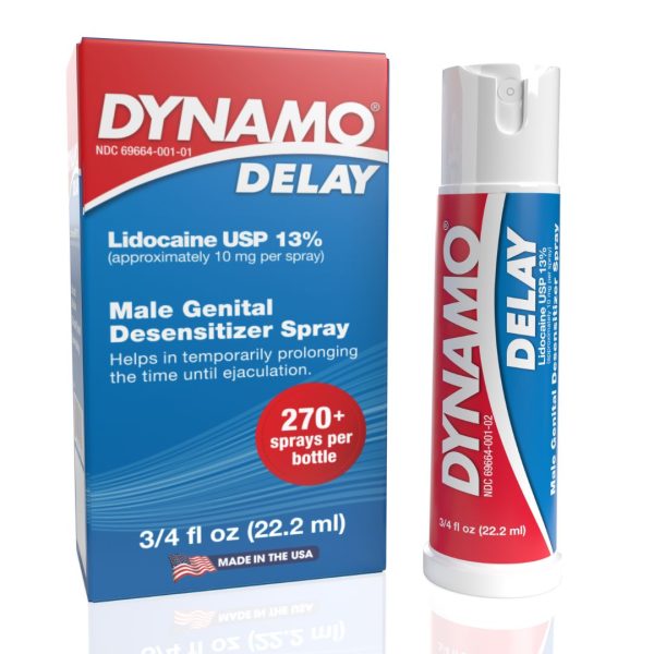 Dynamo Delay Endurance Spray - Last Longer & Stay in the Moment - 3 Pack (Performance Trio)