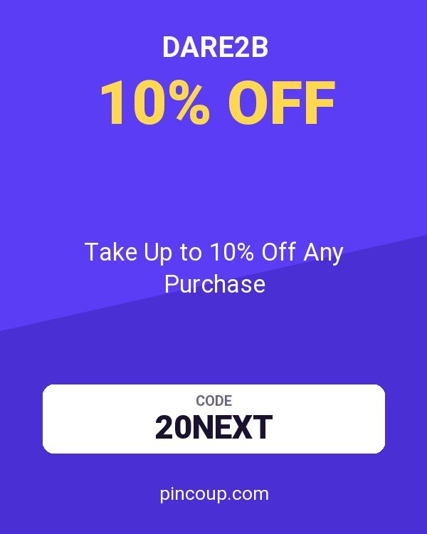 Dare2b coupon: Take Up to 10% Off Any Purchase