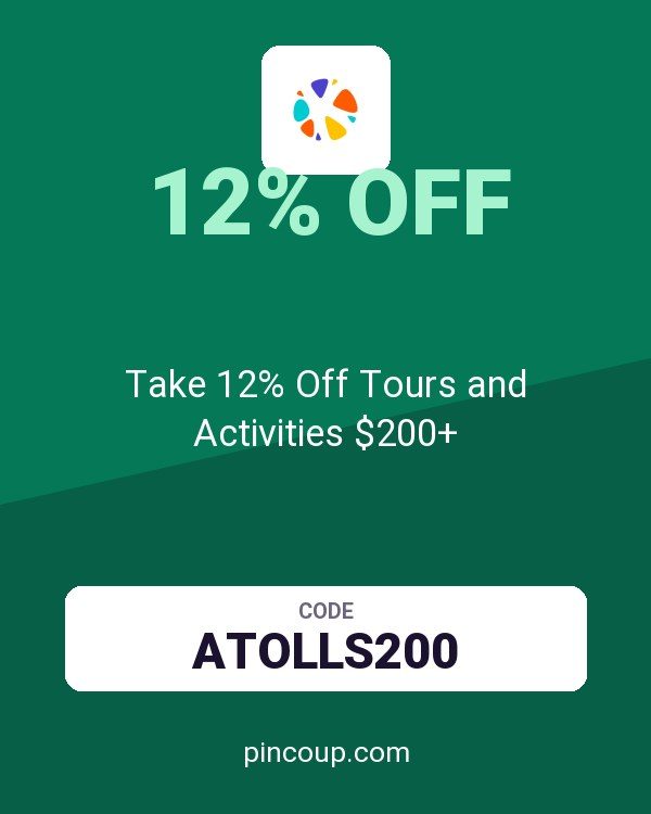 Klook coupon: Take 12% Off Tours and Activities $200+