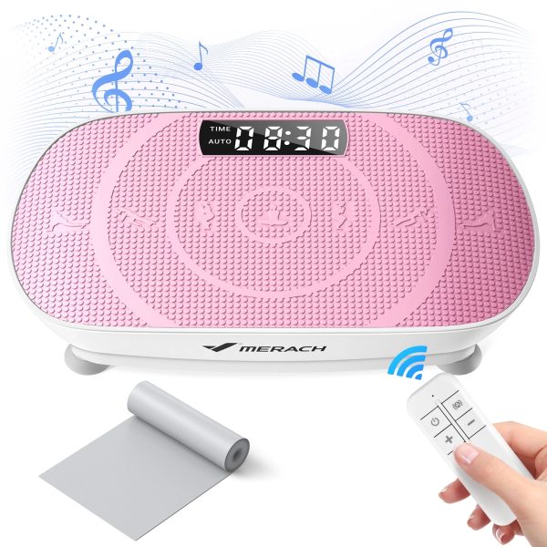 CV30 Pro Curved Whole Body Vibration Plate - Pink at Merachfit