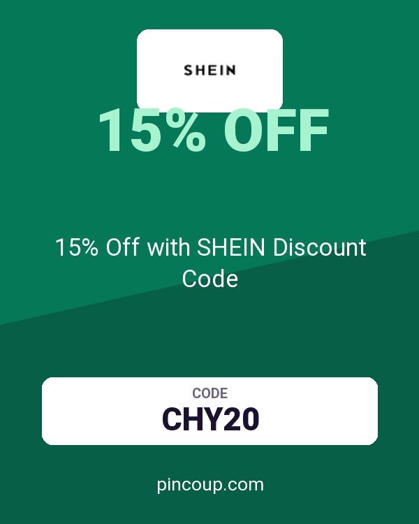 15% Off with SHEIN Discount Code