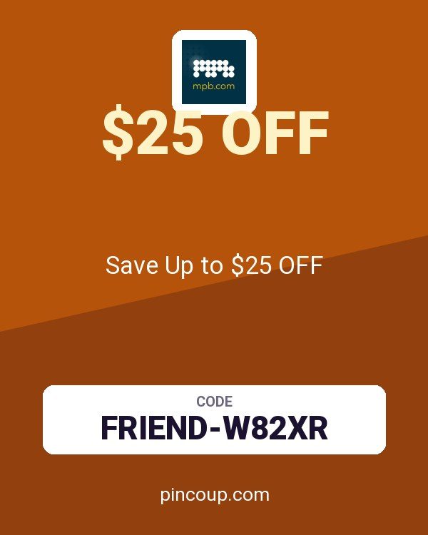 MPB.com coupon: Save Up to $25 OFF
