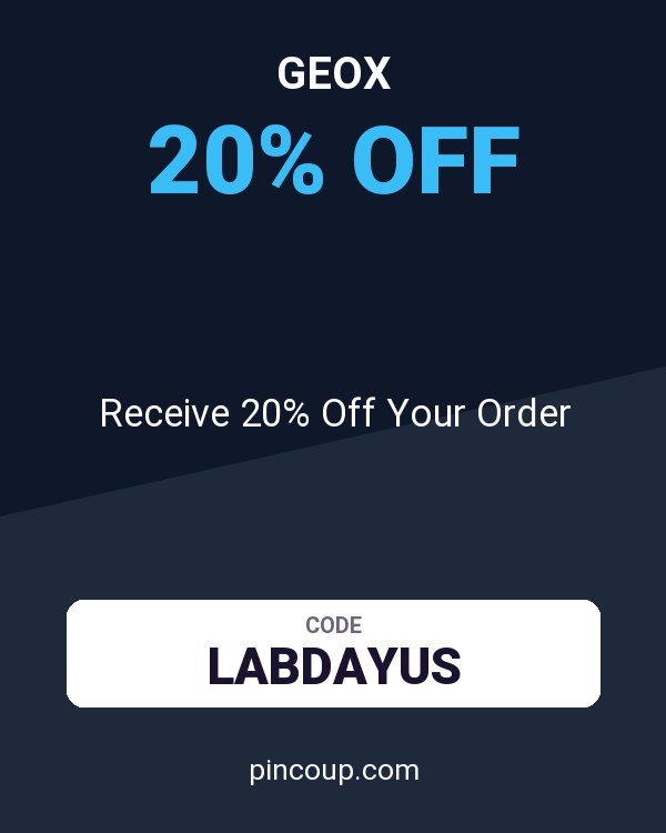 Geox coupon: Receive 20% Off Your Order