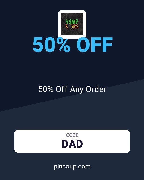 Hemp Bombs coupon: 50% Off Any Order