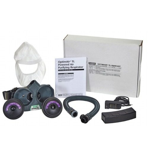 MSA OptimAir TL Powered Air-Purifying Respirator Kit with Low Profile White Hood at CPO Outlets