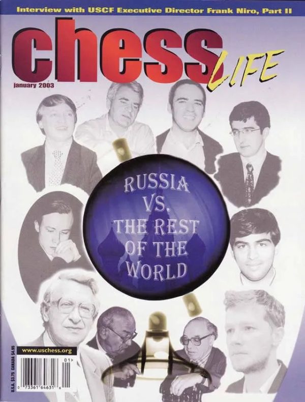 Chess Life Magazine - January 2003 Issue at Wholesale Chess