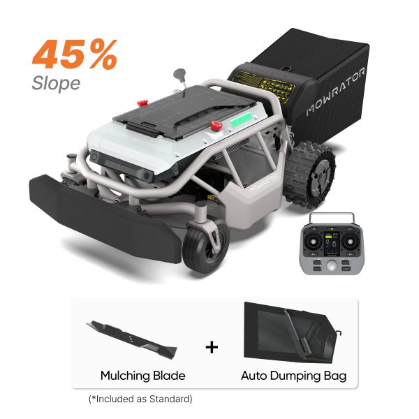 Mowrator S1 2WD 12Ah Auto-Dumping Bundle at Reemo Innovation Limited