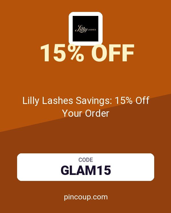 Lilly Lashes Savings: 15% Off Your Order