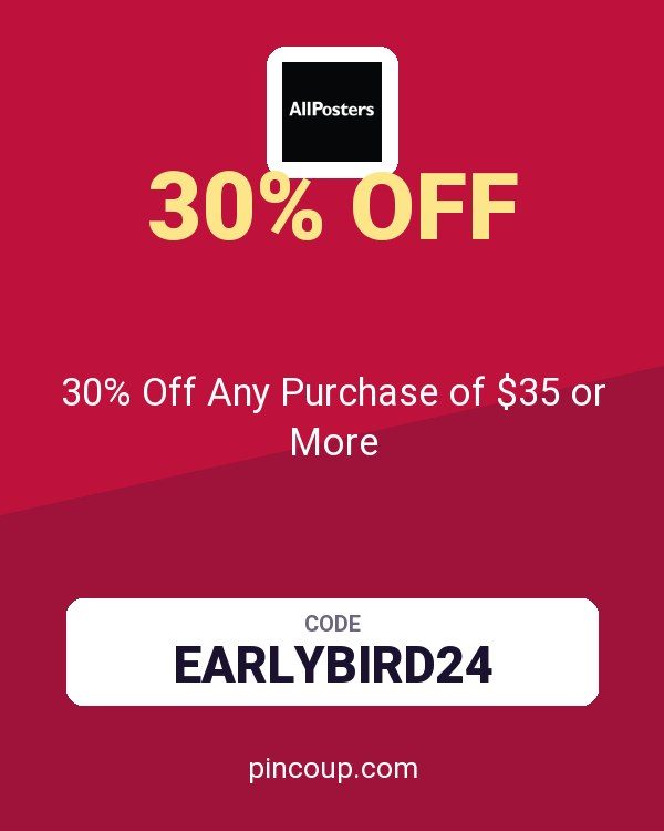 Allposters.com coupon: 30% Off Any Purchase of $35 or More