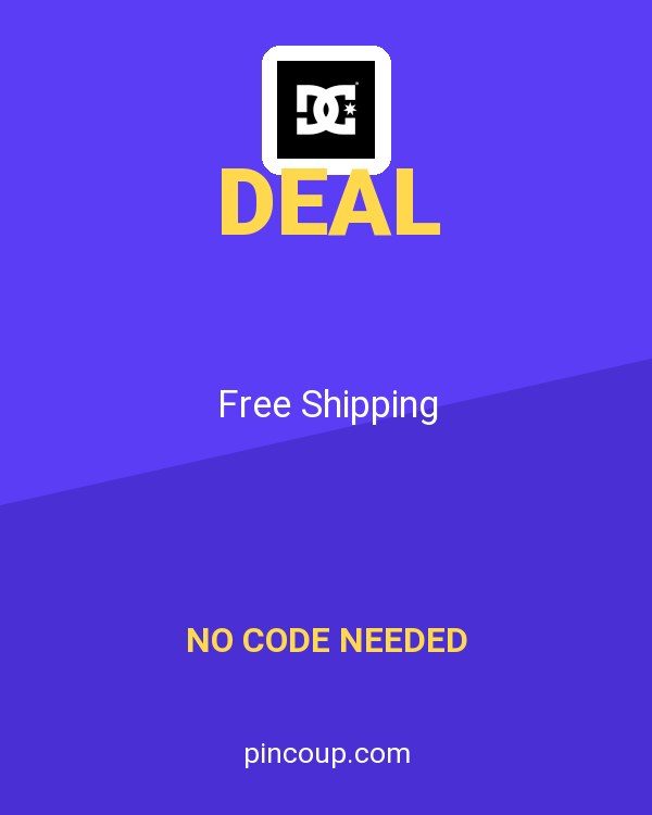 DC Shoes coupon: Free Shipping