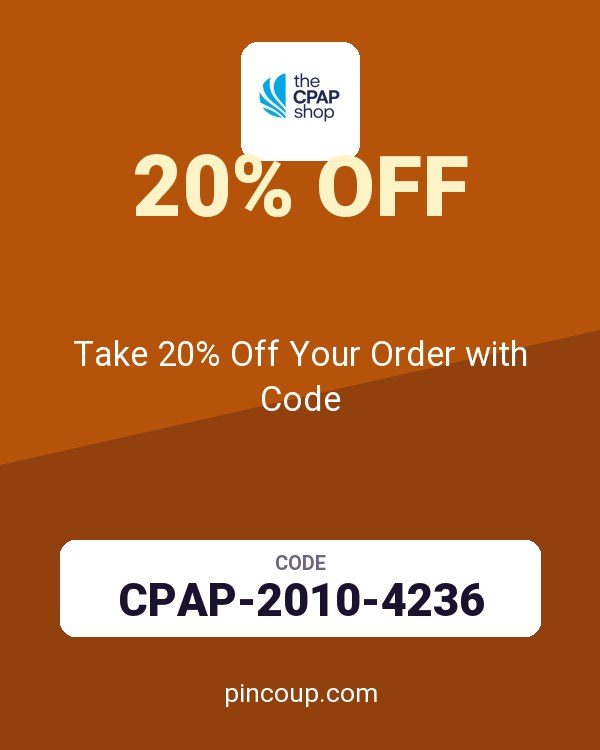 The CPAP Shop coupon: Take 20% Off Your Order with Code