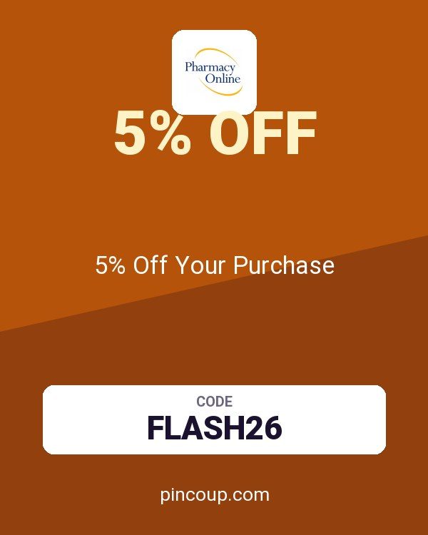 Pharmacy Online coupon: 5% Off Your Purchase