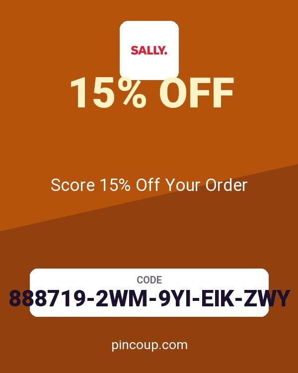 Sally Beauty coupon: Score 15% Off Your Order