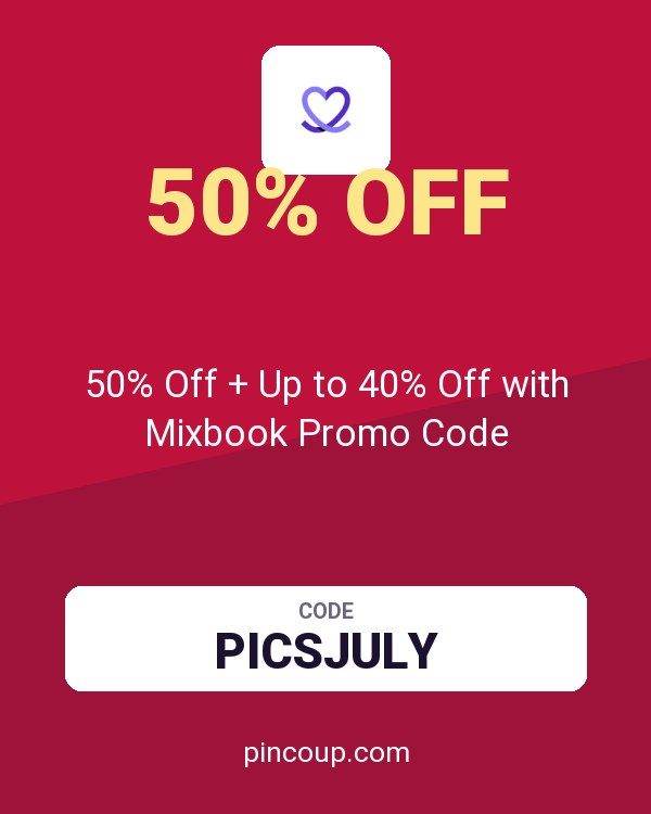 50% Off + Up to 40% Off with Mixbook Promo Code