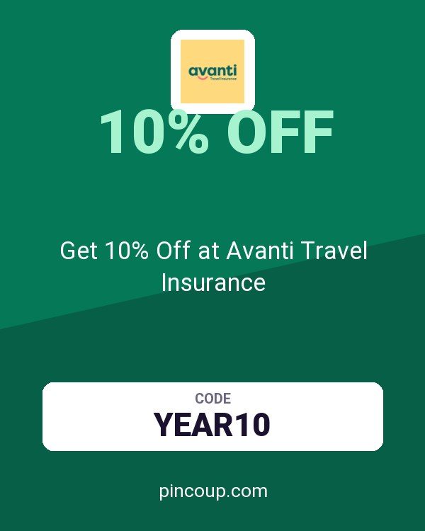 Get 10% Off at Avanti Travel Insurance