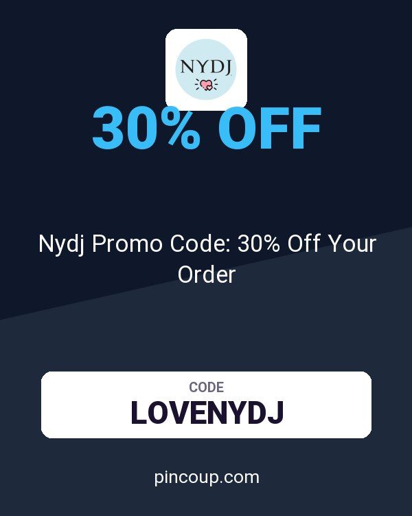 Nydj Promo Code: 30% Off Your Order