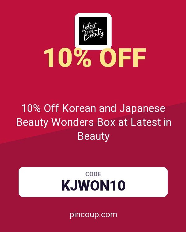 10% Off Korean and Japanese Beauty Wonders Box at Latest in Beauty