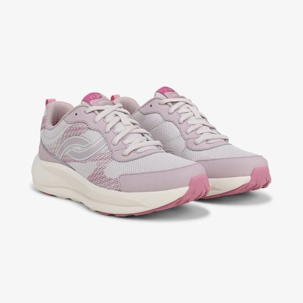 Ryka Intent Walking Sneakers Lilac Leather/Mesh 5.0 M Arch Support