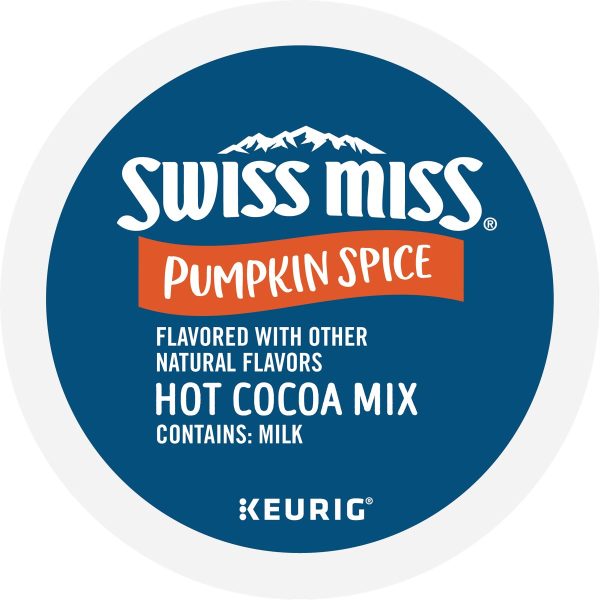 Swiss Miss Pumpkin Spice Hot Cocoa K-Cup® Pods Box 10 Count at Keurig