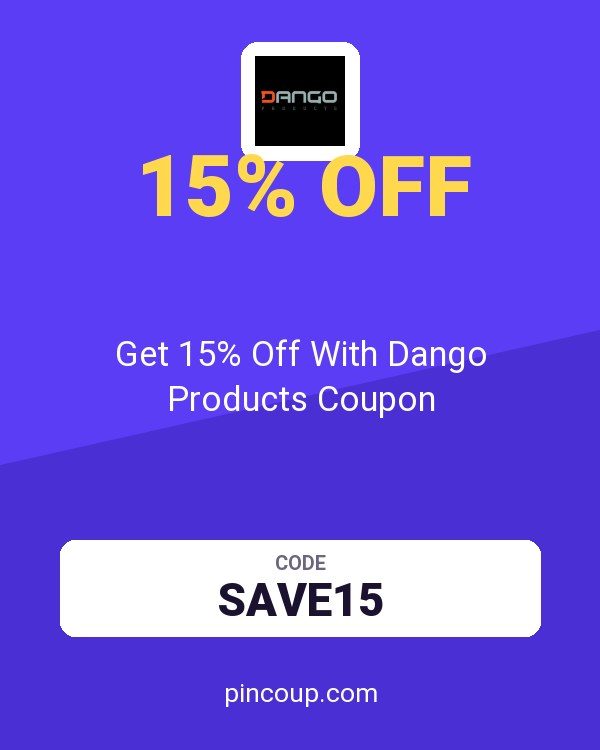 Get 15% Off With Dango Products Coupon