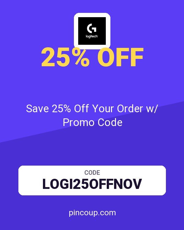 Logitech G coupon: Save 25% Off Your Order w/ Promo Code