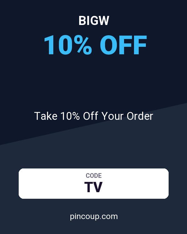 Bigw coupon: Take 10% Off Your Order