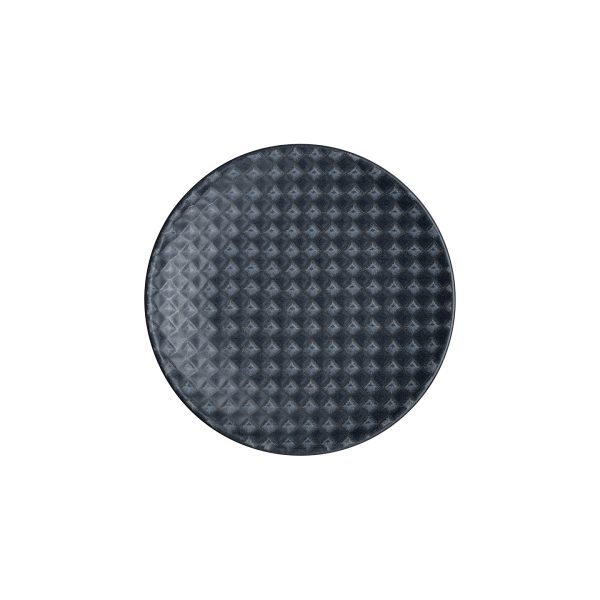 Impression Charcoal Blue Diamond Small Plate at Denby (US & CA)
