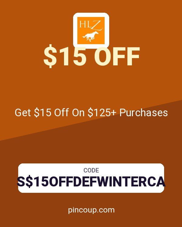 HorseLoverZ.com coupon: Get $15 Off On $125+ Purchases