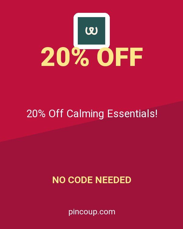 Woof coupon: 20% Off Calming Essentials!