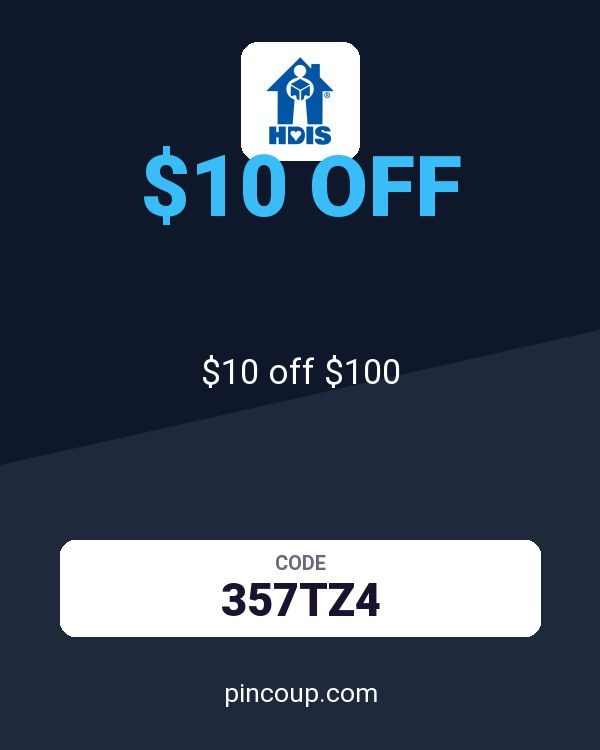 HDIS coupon: $10 off $100