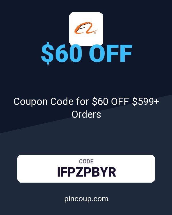 Alibaba: Coupon Code for $60 OFF $599+ Orders