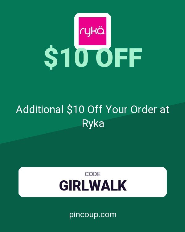 Additional $10 Off Your Order at Ryka