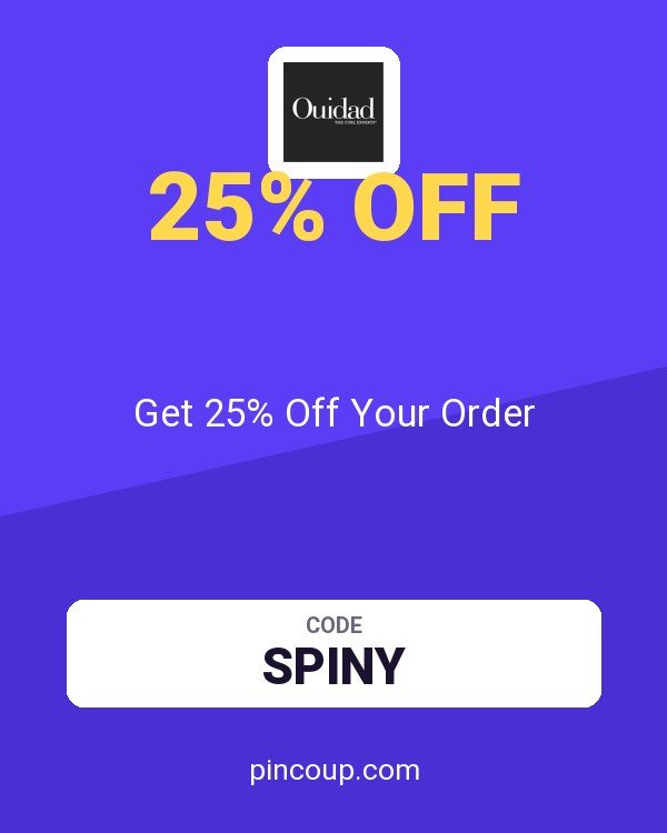 Ouidad coupon: Get 25% Off Your Order