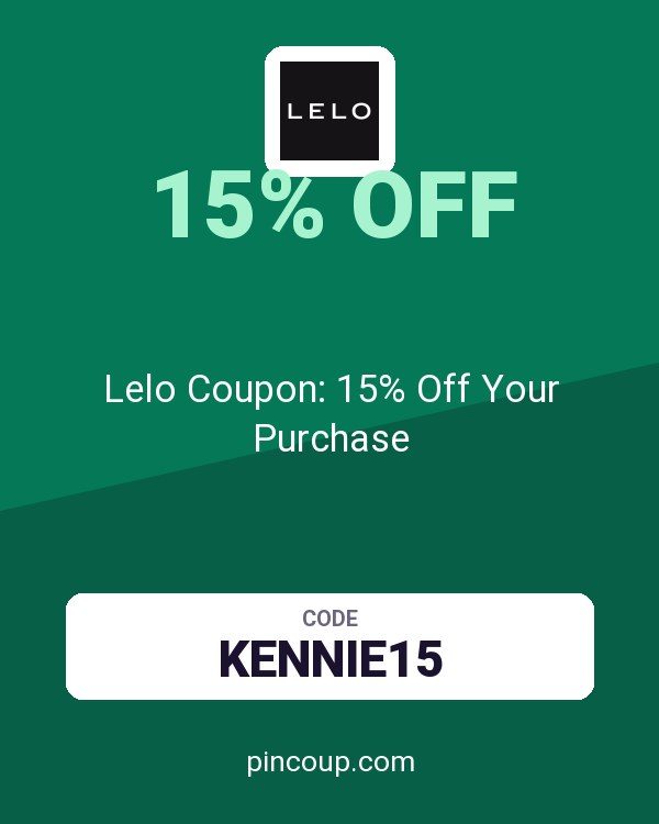 Lelo Coupon: 15% Off Your Purchase