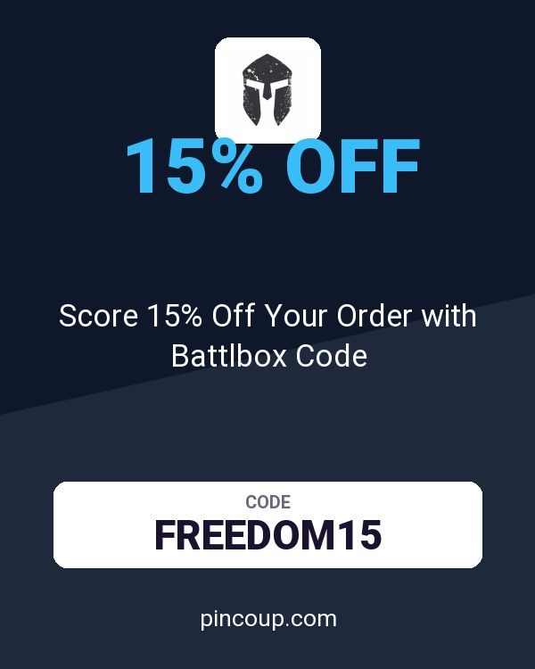 Score 15% Off Your Order with Battlbox Code