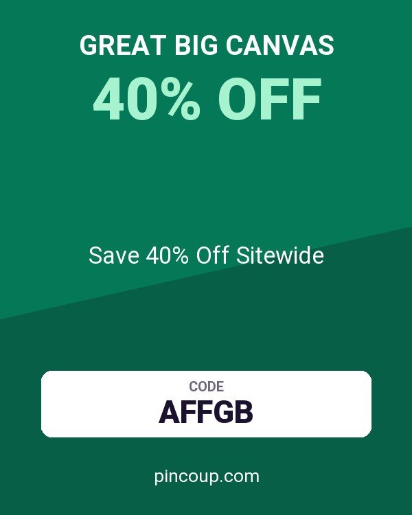 Great Big Canvas coupon: Save 40% Off Sitewide