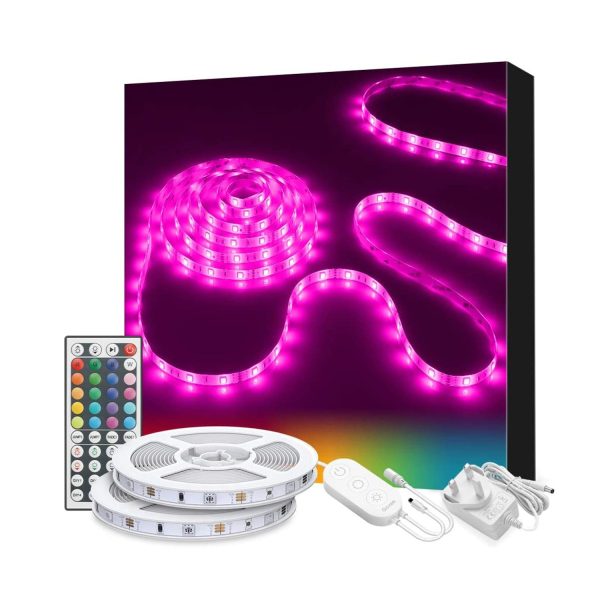 Refurbished Govee RGB LED Strip Lights with Remote Control (216.4ft)