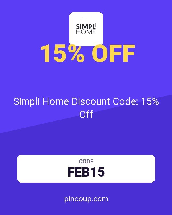 Simpli Home Discount Code: 15% Off