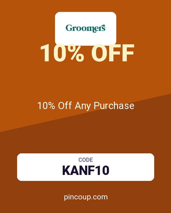 Groomers Online coupon: 10% Off Any Purchase