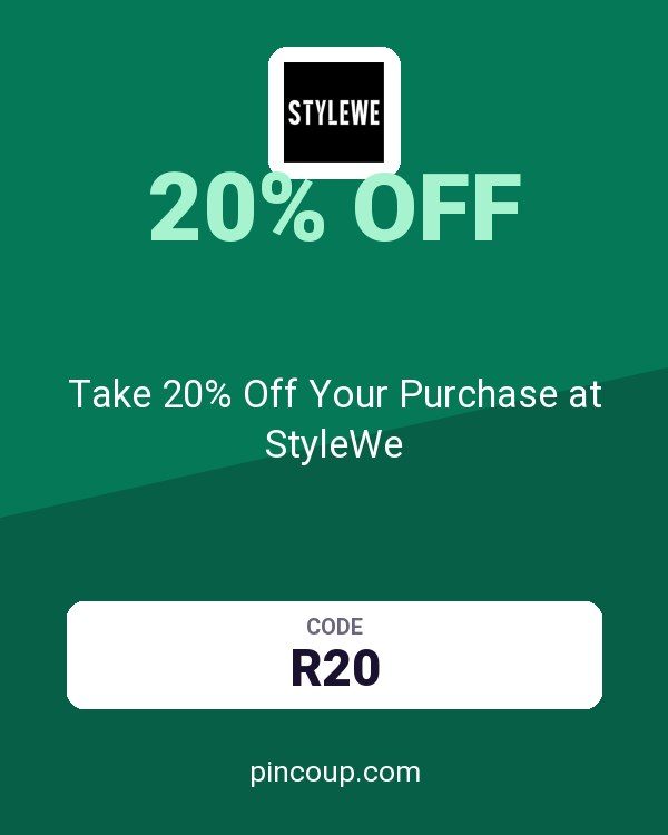 Take 20% Off Your Purchase at StyleWe